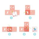 Djeco Rajzsablonok - Leporelos - 3 stencils, 1 image