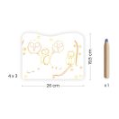 Djeco Meglepetés színező - Erdei állatok - Woodland families