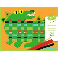   Djeco Fűzős képkészítő - Előtte, mögötte, mindenütt - In front, behind, in front