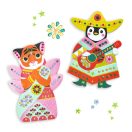 Djeco Kollázs műhely - Strasszos kollázs - Rhinestones