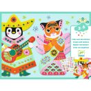 Djeco Kollázs műhely - Strasszos kollázs - Rhinestones