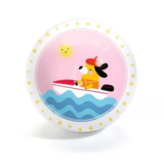   Djeco Gumilabda, ∅ 12 cm - Vitorláshajós - Love boat ball
