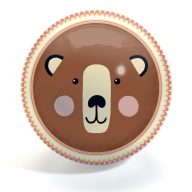   Djeco Gumilabda, ∅ 22 cm - Medve és róka - Bear and Fox Ball