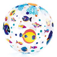   Djeco Felfújható labda, ∅ 35 cm - Halacskák - Fishes ball