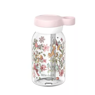 Little Dutch szívószálas kulacs 450 ml - Fairy wonders