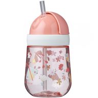 Little Dutch szívószálas pohár virágok&pillangók