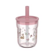   Little Dutch gyerek pohár szívószállal 250 ml - fairy garden
