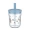 Little Dutch gyerek pohár szívószállal 250 ml  - forest friends