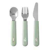   Little Dutch gyerek evőeszköz készlet (3 db) - Little Farm