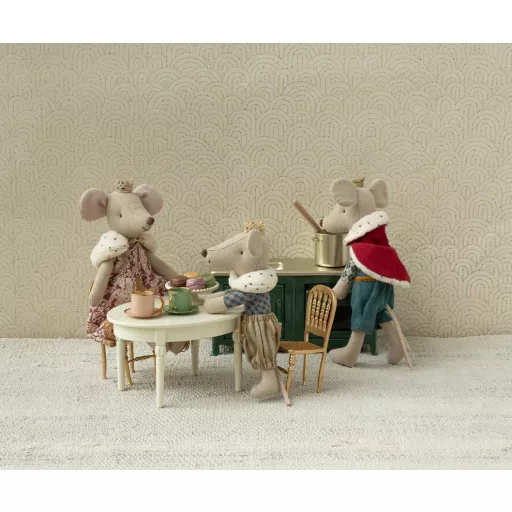 Maileg miniatűr vintage étkezőasztal - Egérke ház