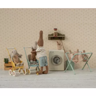 Maileg miniatűr ruhaszárító - Nyuszi ház