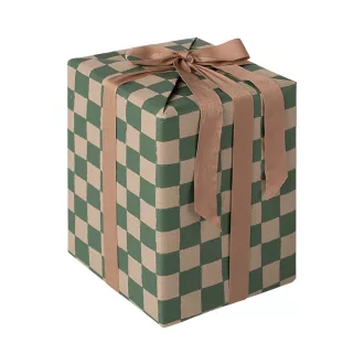 Maileg csomagolópapír - Checker Green 10 méter