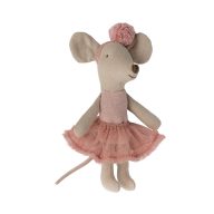 Maileg balerina egérke - Little sister - Rose