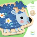 Djeco Fa puzzle - Süni, 9 db-os - Puzzlo Kipic