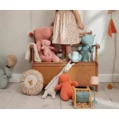 Maileg kerek párna - virágos Teddy