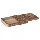 Maileg ajándékkártya fémdoboz - Virágos álom bordó