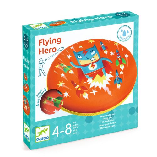 Djeco Frizbi - Hősök frizbije - Flying Hero