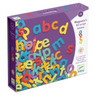   Djeco Mágneses betűkészlet - Kisbetűk - 83 script letters