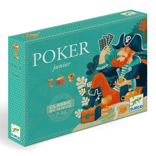 Djeco Társasjáték klasszikus - Póker - Poker Junior