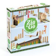   Djeco Építőjáték - Sokasodó ívelő, 27 db-os - Zig and Go - Curve