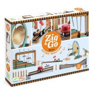   Djeco Építőjáték - Sokasodó muzsikáló, 52 db-os - Zig and Go - Music