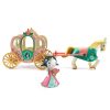 Djeco Arty Toys - Mila hercegnő hintóval - Mila & Ze Carrosse