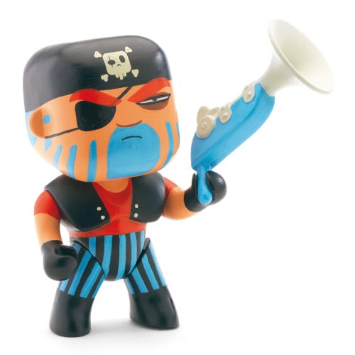 Djeco Arty Toys - Kalóz puskával - Jack Skull