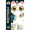 Djeco Varázs puzzle - Macskusz, 50 db-os - Cuddly cats