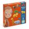 Djeco Óriás puzzle - Marmoset és barátai, 4-6-9 db-os - Marmoset and friends