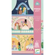   Djeco Óriás puzzle - A hercegnők kastélytornya, 36 db-os - The princess tower