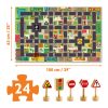 Djeco Óriás puzzle - A város, 24 db-os - The city