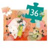 Djeco Formadobozos puzzle - Kokesi baba, 36 db-os - Kokeishi