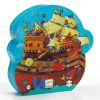 Djeco Formadobozos puzzle - Barbarossa hajója, 54 db-os - Barbarossa's Boat