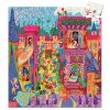 Djeco Formadobozos puzzle - Tündérek kastélya, 54 db-os - The fairy castle