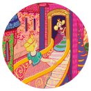 Djeco Formadobozos puzzle - Tündérek kastélya, 54 db-os - The fairy castle