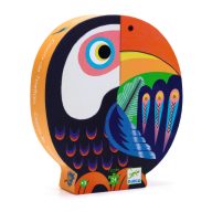   Djeco Formadobozos puzzle - Koki Tukán, 24 db-os - Coco the Toucan