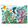 Djeco Formadobozos puzzle - Koki Tukán, 24 db-os - Coco the Toucan