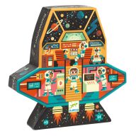   Djeco Formadobozos puzzle - Űrállomás, 54 db-os - Space station