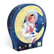   Djeco Formadobozos puzzle - Űrhajós a holdon, 36 db-os - An astronaut on the moon