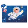 Djeco Formadobozos puzzle - Űrhajós a holdon, 36 db-os - An astronaut on the moon