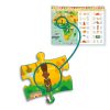 Djeco Megfigyeltető puzzle - Lenyűgöző világ, 200 db-os - A round the world + booklet