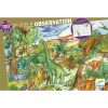 Djeco Megfigyeltető puzzle - Dinoszauruszok, 100 db-os - Dinosaurs + booklet