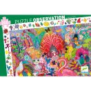 Djeco Megfigyeltető puzzle - Riói karnevál, 200 db-os - Rio Carnival