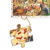 Djeco Megfigyeltető puzzle - Lovaglás, 200 db-os - Horse riding