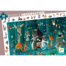 Djeco Megfigyeltető puzzle - Zenekar, 35 db-os - The orchestra