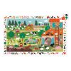 Djeco Megfigyeltető puzzle - A farm, 35 db-os - The farm