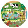 Djeco Megfigyeltető puzzle - A farm, 35 db-os - The farm