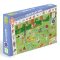 Djeco Megfigyeltető puzzle - Kisbarátok a kertben, 35 db-os - Little friends' garden