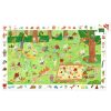 Djeco Megfigyeltető puzzle - Kisbarátok a kertben, 35 db-os - Little friends' garden