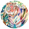 Djeco Művész puzzle - Szivárványos tigrisek, 1000 db-os - Rainbow Tigers